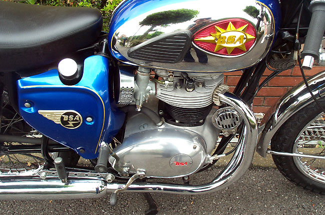BSA A65k650lLightning Clubman