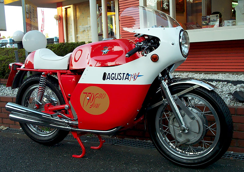 “当時物/MVプロト型” MV AGUSTA 750SS 〔ド初期型750SS/ミュージアム保存・プロトタイプ・レプリカ〕