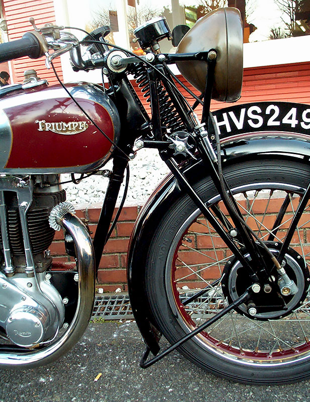 Triumph 3T k350lGarterfork