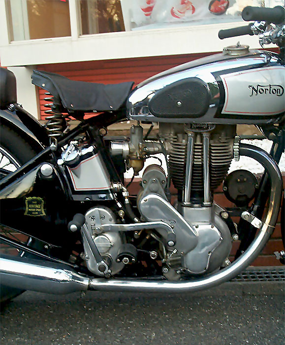 Norton ES-2k500lGarters fork