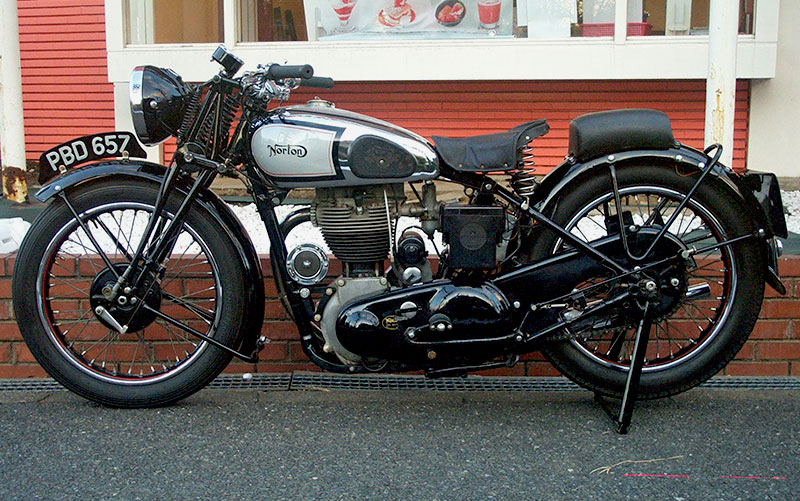 Norton ES-2k500lGarters fork