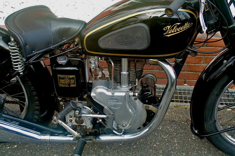 Velocette MSSk500l Rigid Frame.