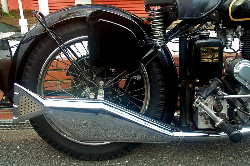 Velocette MSSk500l Rigid Frame.