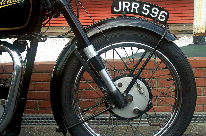 Velocette MSSk500l Rigid Frame.