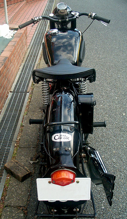 Velocette MSSk500l Rigid Frame.