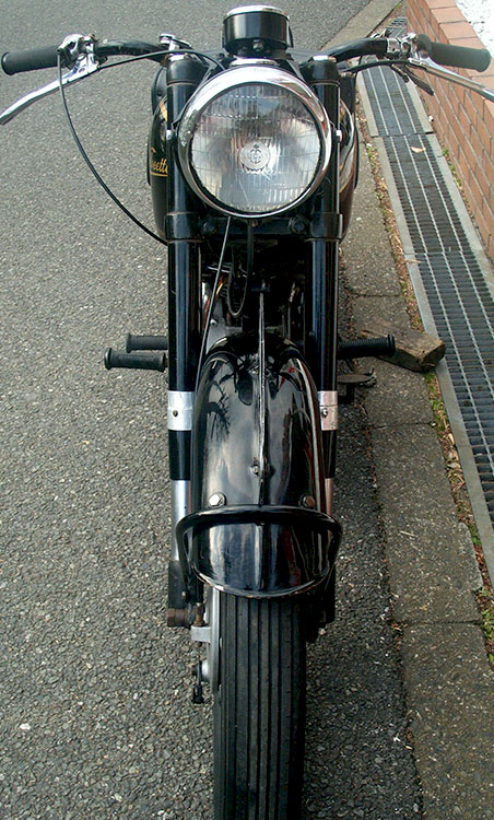 Velocette MSSk500l Rigid Frame.