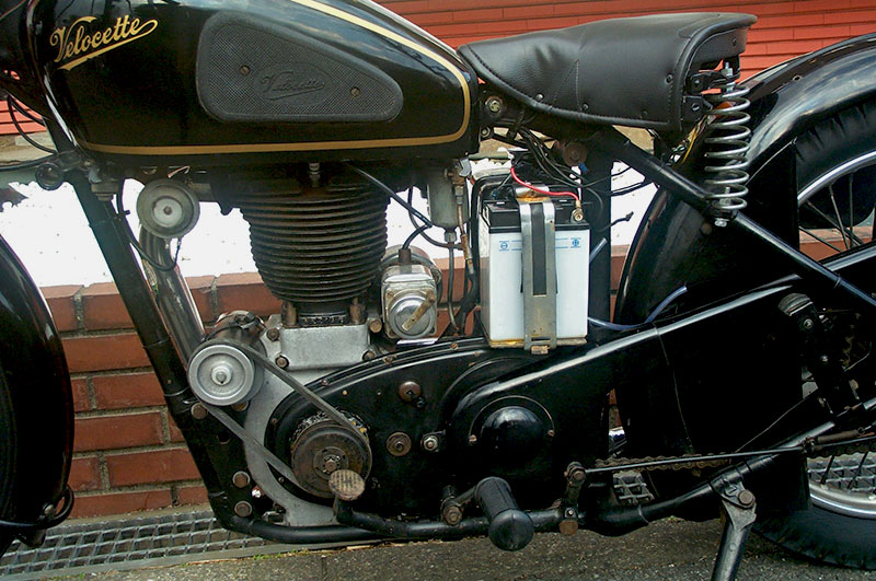 Velocette MSSk500l Rigid Frame.