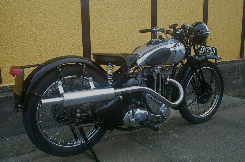Triumph T70k250l Garter-Fork Saddle-Sheet