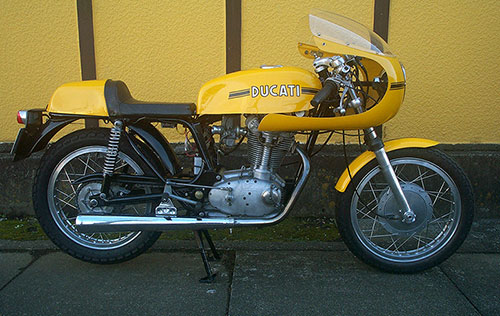 DUCATI 450 DESMO Cafe-Racer 