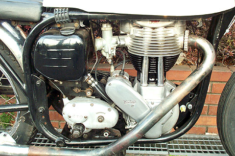 Norton 500 Manx type Cafe.