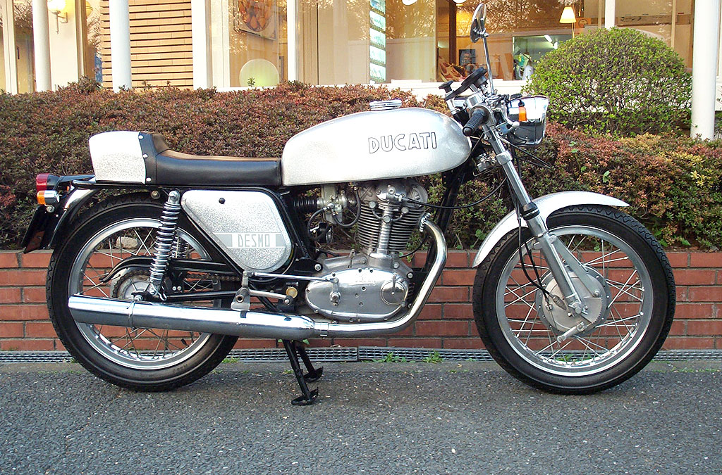 DUCATI 450 DESMO Silver ShotGun