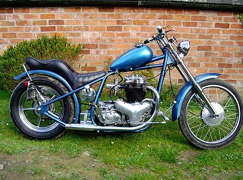 Triumph T110k650l Chopper@