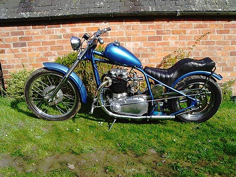 Triumph T110k650l Chopper@